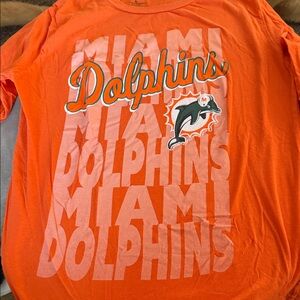 Miami Dolphins Orange T-Shirt